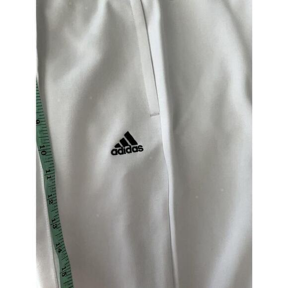 Adidas Women’s Drawstring Xpress Flare Leg Jogging Pants Regular Fit Med White‎ - Picture 9 of 12